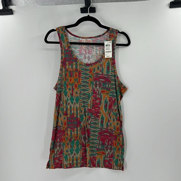 Sun + Stone Men's Combo Forest Print Tank Top - Small - New with tags - Picture 2 of 6